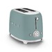 Toaster 2 tranches 2 fentes Vintage Années 50 Vert Emeraude mat