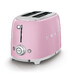 Toaster 2 tranches 2 fentes Vintage Années 50 Rose
