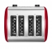 Toaster 4 tranches KitchenAid rouge empire