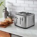 Toaster 4TR. manuel Acier inoxydable