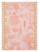 Torchon 80x60 toile de Paris melon