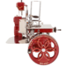 Trancheuse à jambon Manuelle Volano B114 Rouge lame ø319 mm avec son pied