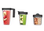 Accessoire Blender Kit : 2 blendcups 400ml et 700ml + 1 mini bol avec 2 couvercles