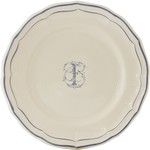 Assiette Canapes 16.5 cm I FILET BLEU MONOGRAMME