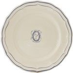 Assiette Canapes 16.5 cm O FILET BLEU MONOGRAMME