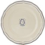Assiette Canapes 16.5 cm Q FILET BLEU MONOGRAMME