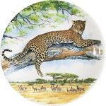 Assiette Dessert 22 cm Leopard Safari SAFARI