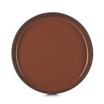 Set de 4 caractere assiette gourmande 14cm cannelle