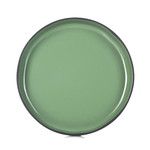 Set de 4 caractere assiette gourmande 14cm menthe