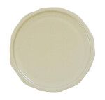 Assiette Plate Bordure Ivoire Satine* Sharing 25 cm