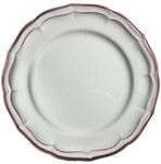 Coffret de 4 Assiettes Plates FILET Pivoine