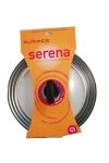 Aubecq Serena couvercle 24/30 cm anti debordement inox et verre