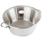 Bassine a Confiture 40 cm Inox Strate Fixe