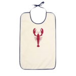 Bavoir Homard 40x60 cm 100% coton - Cuisine de la mer