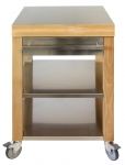 Billot de Cuisine Tout Inox 90 cm