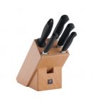 Bloc couteaux bois naturel 6 pcs. ZWILLING PURE