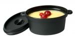 Boite de 10 mise en bouche cocotte noire 6 cl / 9.5 x 5 x 4.8 cm