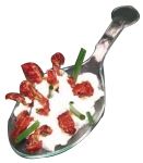 Boite de 25 mise en bouche Cuillere 4 x 10.5 cm