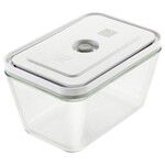 Boite en verre rectangulaire Large 1600 ml pour Pompe Sous-vide Fresh & Save