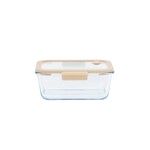 Boite rectangulaire avec valve vide d'air - 800 ml