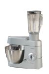 Bol blender acrylique 1.5l base grise pour robots Kenwood Major & Cooking Chef