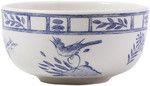 Bol en Faience Cocktail Oiseau Bleu