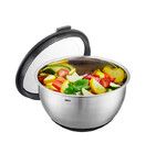 Bol en acier inoxydable Muovo O 12 cm avec couvercle