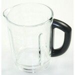Bol en verre avec poignee pour blender avec fonction cuisson Cuisinart