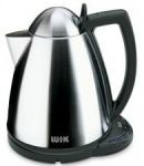 Bouilloire 1 litre inox mat avec poignees noire avec 5 niveaux de pre reglages