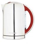 Bouilloire electrique Magimix 1.8 L double paroi inox brillant poignee rouge