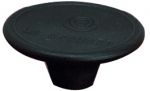 Bouton de couvercle grand modele 5,5 cm en bakelite noir (+vis)  pour cocotte