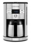 Cafetiere filtre programmable inox isotherme 1,5 l