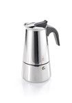 Cafetiere italienne EMILIO, 4 tasses, acier inoxydable