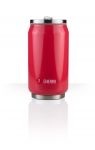 Canette isotherme Can'It Rouge Cherry Pantone 1852 Brillant 33 cl