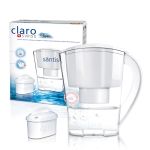 Carafe 2,4 l ClaroSwiss Blanche