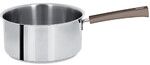 Casserole 14 cm Poignee Taupe Inox Mutine Fixe