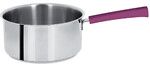 Casserole 20 cm Poignee Cassis Inox Mutine Fixe