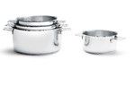 Casserole-faitout Twisty en inox O 16 cm