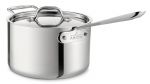 Casserole Stainless Steel avec couvercle / 2,8 L - Poignee de  20 Cm