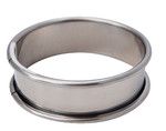 Cercle a tarte inox ht 2cmbd roule o6