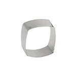 Cercle Carrond Inox 6 cm HT 4 cm