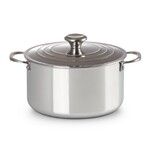Cocotte 24 cm Inox Signature avec couvercle