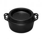 Cocotte Doufeu ronde 26 cm 5.6 L Noire