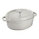 Cocotte ovale 27 cm Truffe blanche