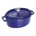 Cocotte ovale 29 cm Bleu intense