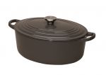Cocotte ovale 29 cm gris galet 4.70l