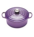 Cocotte SIGNATURE en Fonte Emaillee Ronde 24 cm ULTRA VIOLET