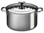 Cocotte Signature en Acier Inoxydable Ronde 20 cm