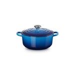 Cocotte ronde 20 cm Azur