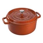Cocotte ronde 24 cm Cannelle